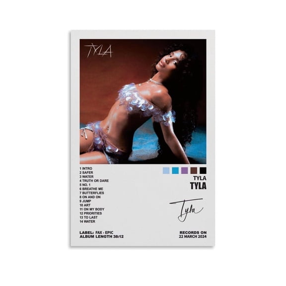 Faye Poster Webster Music Poster Underdressed at The Symphony Album Cover Posters for Room Aesthetic Canvas Wall Art Bedroom Decor