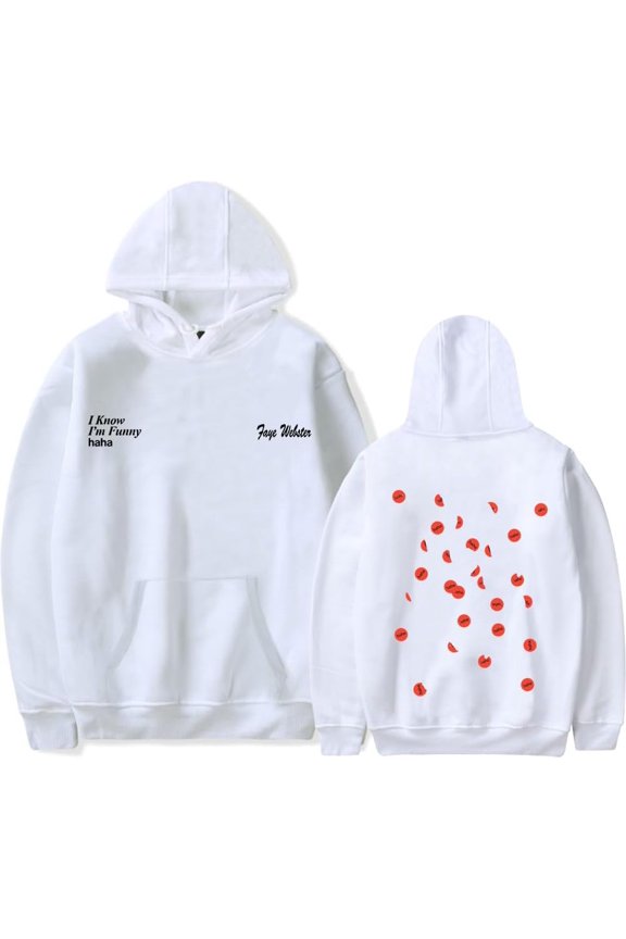 ter I Know I'm Funny haha Hooded Sweatshirt Unisex Winter Long Sleeve