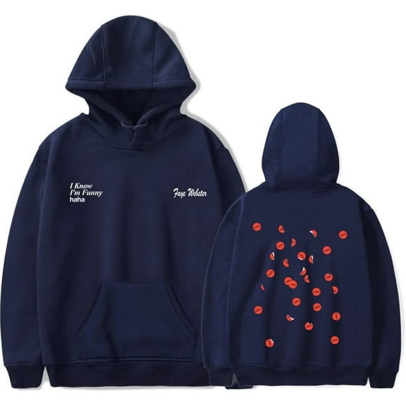 Faye Webster I Know I'm Funny haha Merch Hoodie Pockets Drawstring Unisex Hooded Sweatshirt Fashion Clothing