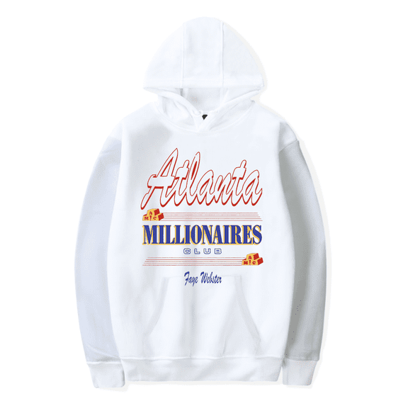 Faye Webster Merch Hoodie Atlanta Millionaires Club Hoodies Long Sleeve Men Women Sweatshirt Streetwear Pullover
