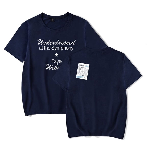 Faye Webster Merch  Round Neck Short Sleeve T-shirt Men/women Casual Fashion Street Tops