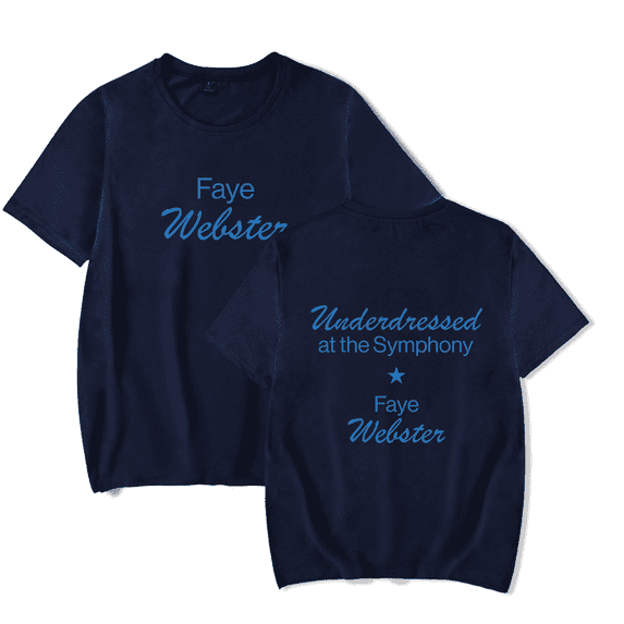 Faye Webster Merch T-Shirt Underdressed at the Symphony T Shirt Print Casual Short Sleeve Men Women Top Tee