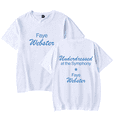 thumbnail image 1 of Faye Webster Merch T-Shirt Underdressed at the Symphony T Shirt Print Casual Short Sleeve Men Women Top Tee, 1 of 2