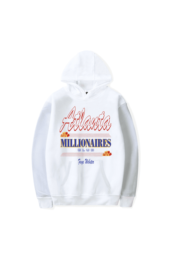 Faye Webster Millionaires Hoodie Men's Hip Hop Printing Pullover Hooded Sweatshirts