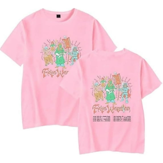 Faye Webster Tour 2025 Merch Harajuku unisex T-shirt new printed fashionable pure cotton short sleeved shirt