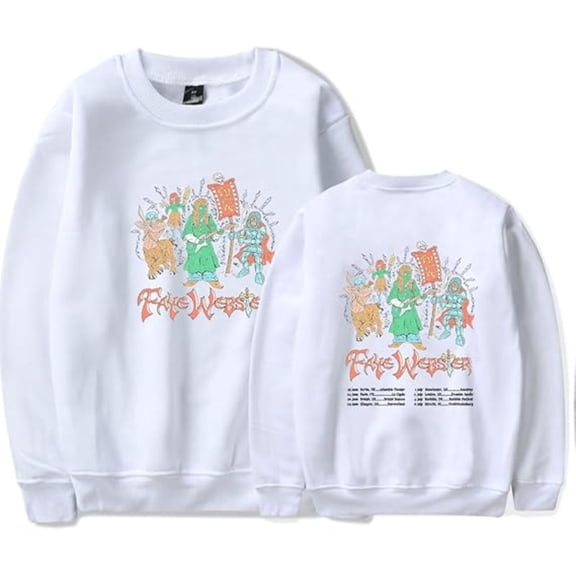 Faye Webster Tour 2025 Merch Sweatshirt Women Men Casual Crewneck Long Sleeve Pullover Clothes