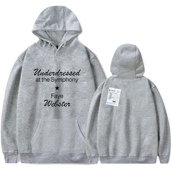 Faye Webster Underdressed At The Symphony Hoodie Women Men Pullover Sweatshirt