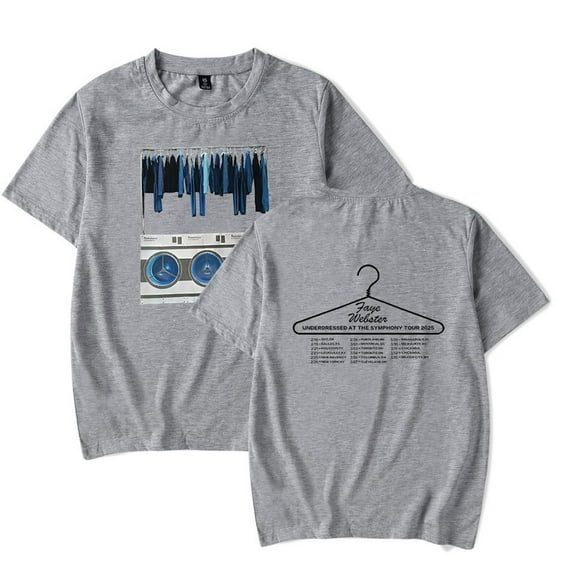 Faye Webster Underdressed at the Symphony 2025 Tour Merch T-Shirt Casual Short Sleeved T Shirt Unisex TShirt