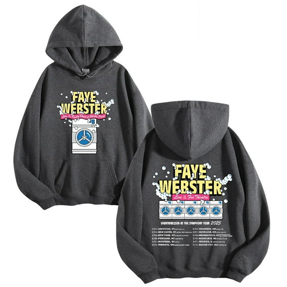Faye Webster Underdressed at the Symphony Tour 2025 Hoodies Casual Pullovers Sweatshirts