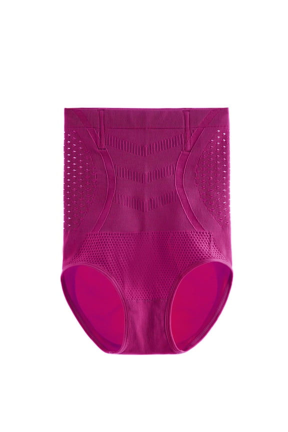 Panties For Women Butt Lift Tummy Control Shapewear Seamless High Waist Compression Panties Purple M