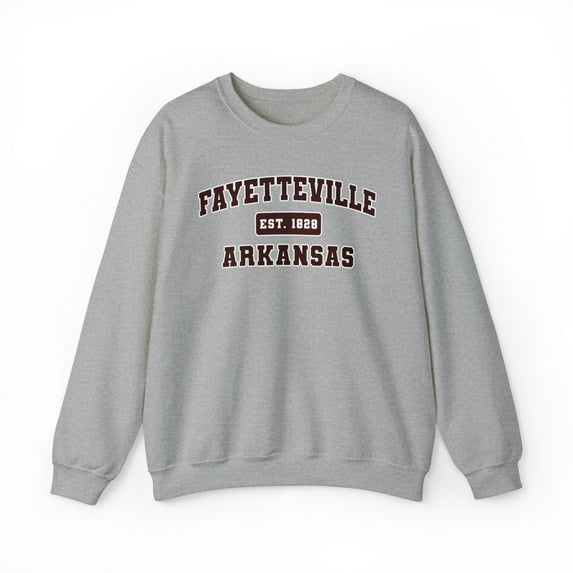 Fayetteville AR Arkansas Moving Trip Vacation Sweatshirt, Gifts, Crewneck