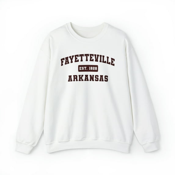 Fayetteville AR Arkansas Moving Trip Vacation Sweatshirt, Gifts, Crewneck