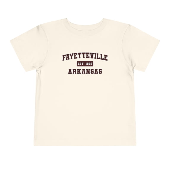 Fayetteville AR Arkansas Trip Vacation Toddler Shirt Gifts Boy Girl 2T-5T