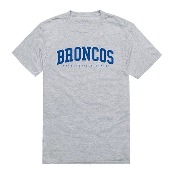 Fayetteville State University Broncos Game Day T-Shirt, Heather Grey - 2XL