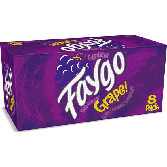 Faygo 8pk/12oz Grape