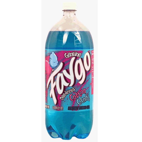 Faygo Cotton Candy Flavored Soda, 2 L