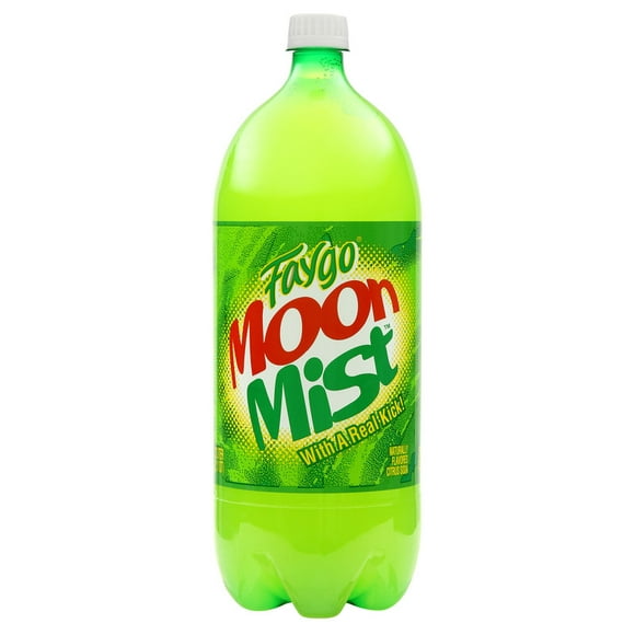 Faygo Moon Mist Soda Pop, 2 Liter Bottles