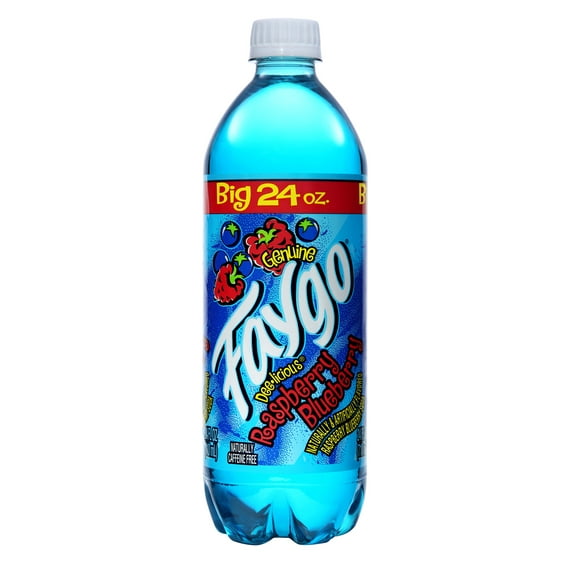 Faygo Soda Raspberry Blueberry - 710 Ml x 24 Bottles