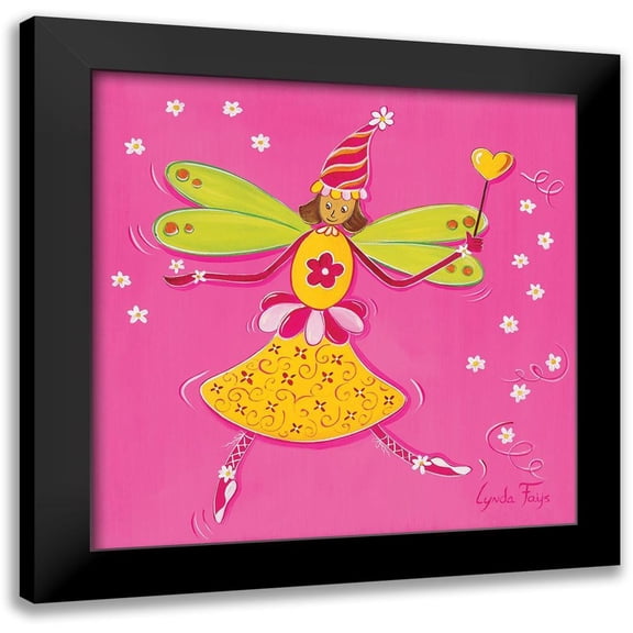 Fays, Lynda 12x12 Black Modern Framed Museum Art Print Titled - Fee III