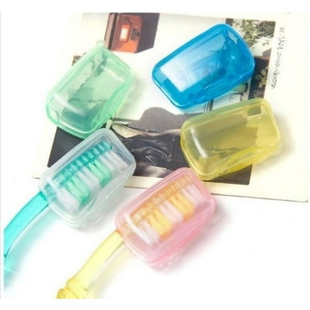 Portable travel toothbrush head protective cover manufacturers toothbrush dustproof head cover toothbrush head protective case