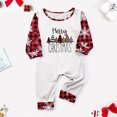 Fayshow0 Family Christmas Pajamas Sets Christmas Kids Child Printed Top