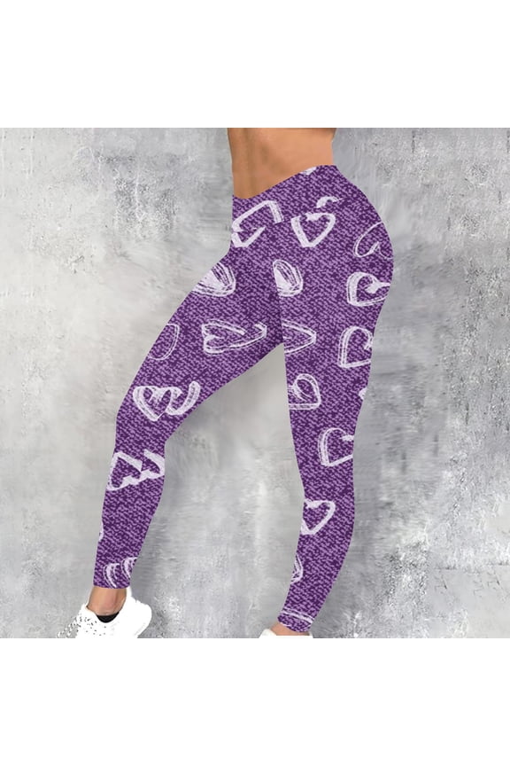 Low Rise Baggy Jeans for Women Women's Fashion Imitation Denim Printed Tight Leggings Yoga Pants Sport Elastic Pants