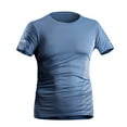 thumbnail image 1 of Fayshow0 Mens Pocket T Shirts Value Pack Big and Tall Men's Summer Short Sleeved Round Neck Top(Blue,XL), 1 of 2