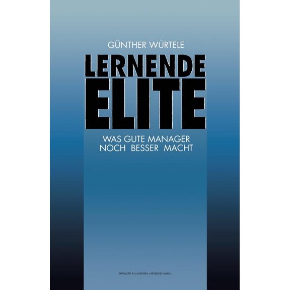 Faz - Gabler Edition Lernende Elite, (Paperback)