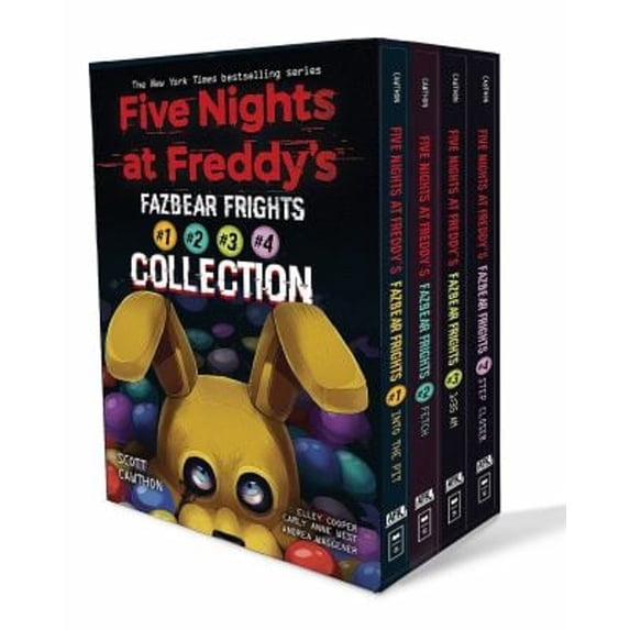 Pre-Owned Fazbear Frights Four Book Box Set: An Afk Book Series (Paperback) 1338715801 9781338715804