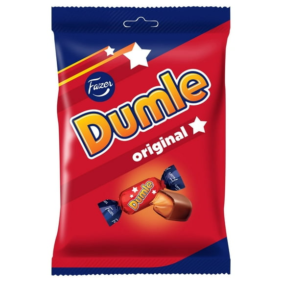 Fazer Dumle Soft Toffee With Milk Chocolate (Pack of 4)