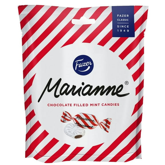 Fazer Marianne (Chocolate Filled Peppermint Candies) 7.76oz