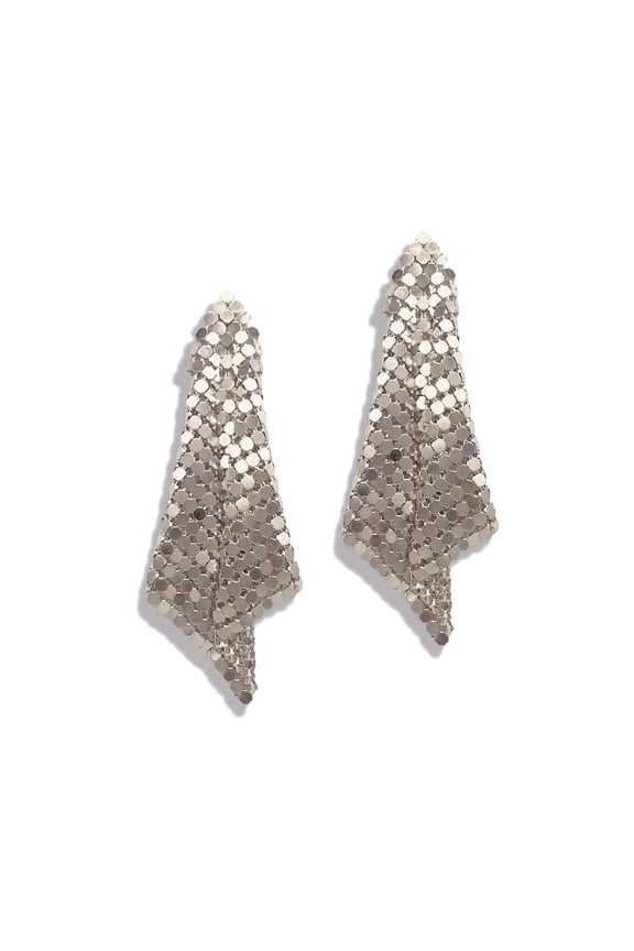 Fazzoletto Chainmail Post Earrings