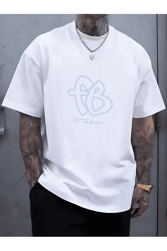 Fb Fubu Classic Logo Short Sleeves Tee for Men and Women Retro Comfort Color T-Shirt, for men & women, up to size 4XL