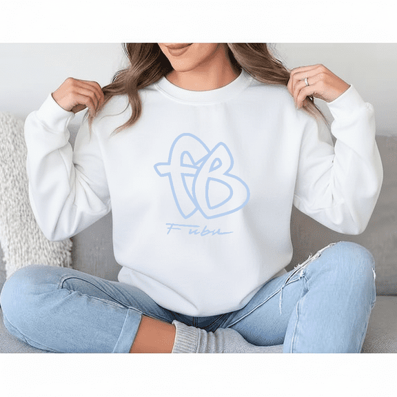 Fb Fubu Classic Retro Logo Inspired Comfortable Graphic Sweatshirt up to size 5XL