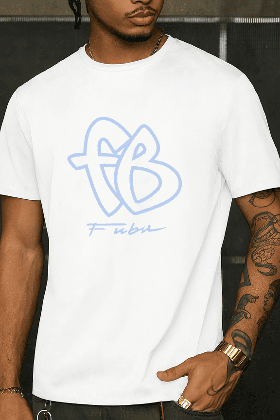 Fb Fubu Classic Retro Logo Tee Men Women Comfort Color Graphic Unisex T-shirt.PNG V90078 up to size 5XL