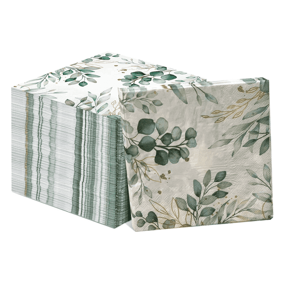 Way to Celebrate! Electric Blue Paper Napkins, 6.5in, 24ct