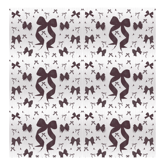 2 Pack Black Foil Bow Fringe Curtain Backdrop – 3.2 x 6.5 ft Party Decorations for Birthday, Baby Shower, Bachelorette, Wedding | Coquette Theme, Girls’ Celebration, Photo Booth Background