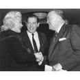 thumbnail image 1 of Fbi Director J. Edgar Hoover Shaking Hands With Marilyn Monroe. With Milton Berle History (36 x 24), 1 of 2