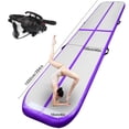 thumbnail image 1 of Fbsport Purple 10m/32.8ft Inflatable Air Track Tumbling Gymnastic Mat Floor Home Training W/ Pump, 1 of 3