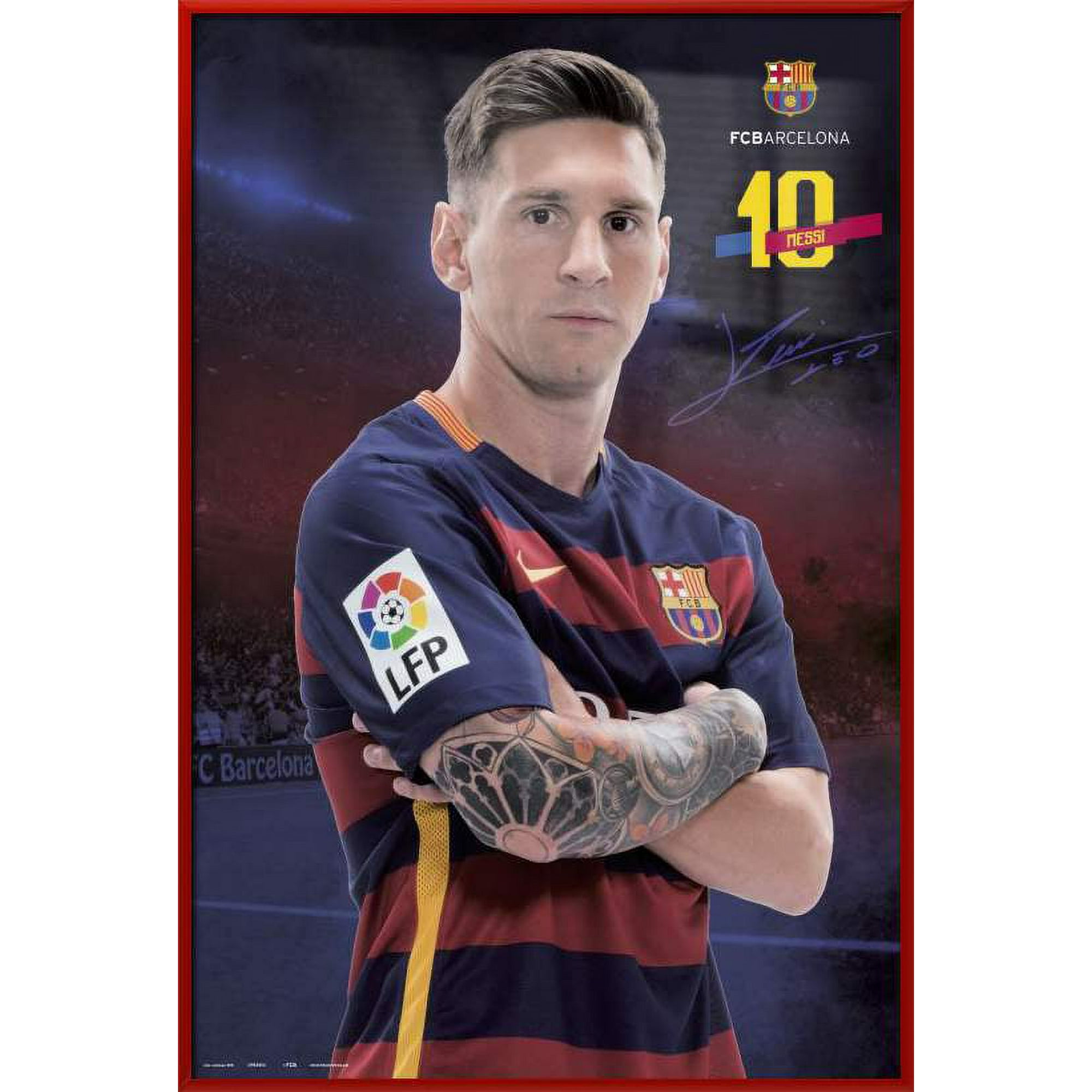 Framed Messi Jersey Design Ideas