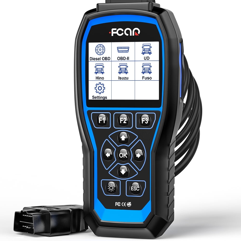 Fcar F506 Heavy Duty Truck Scanner Enhanced HD OBD Diesel Truck Full