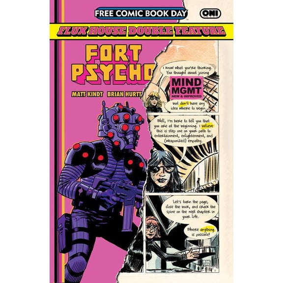 Fcbd 2026 Mind Mgmt Fort Psycho Special Oni Press Comic Book