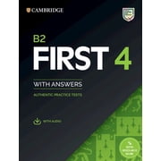 Fce Practice Tests B2 First 4 Students Book with Answers with Audio with Resource Bank Authentic Practice Tests, Paperback