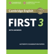 Fce Practice Tests Cambridge English First 3 Students Book with Answers, Paperback