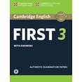 thumbnail image 1 of Fce Practice Tests Cambridge English First 3 Student's Book with Answers with Audio, (Paperback), 1 of 4