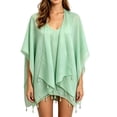 thumbnail image 1 of FchengtaiS Kimonos for Women Casual Swimsuit Coverup Lightweight Summer Boho Kimono Cardigans Beach Cover Up, 1 of 6