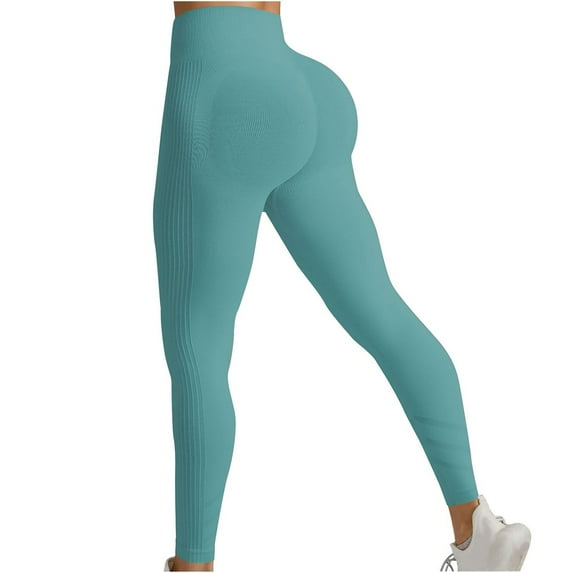 FchengtaiS Scrunch Butt Lift Leggings for Women High Waist Seamless Yoga Pants Womens Workout Athletic Running Leggings