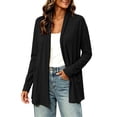 thumbnail image 1 of FchengtaiS Womens Lightweight Cardigans Long Sleeve Open Front Casual Cardigan with Pockets, 1 of 7
