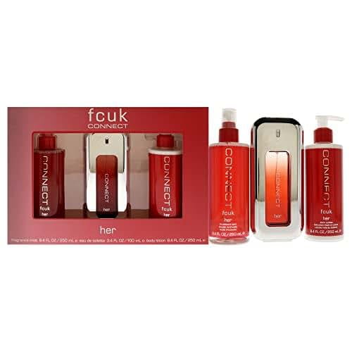 Fcuk Connect by French Connection UK for Women Pc Gift Set