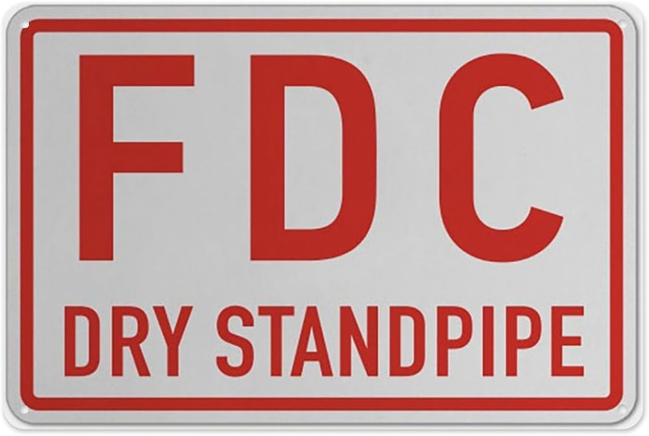 Fdc Dry Standpipe Sign 8
